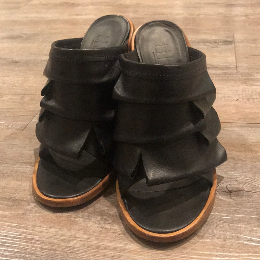 Tibi Black Heels
